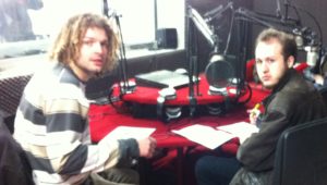 Maxime et Benoit en studio chez radio Grenouille