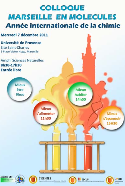 2011 – Colloque Marseille en molécules