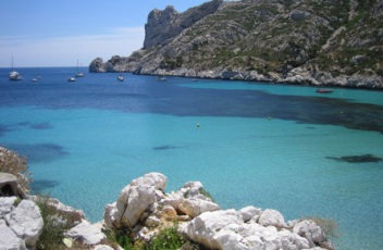 Vue sur la calanque de Sormiou