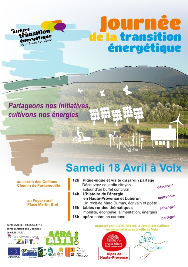 Affiche journée de la transition énergétique