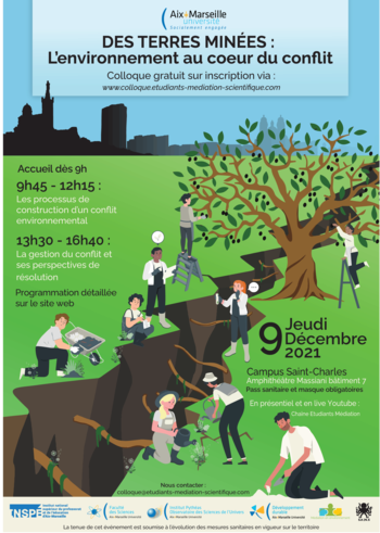 2021 – colloque Des terres minées : l’environnement au cœur du conflit