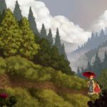 Touhou-anime-digital-nature-walking-women-1743177-wallhere.com