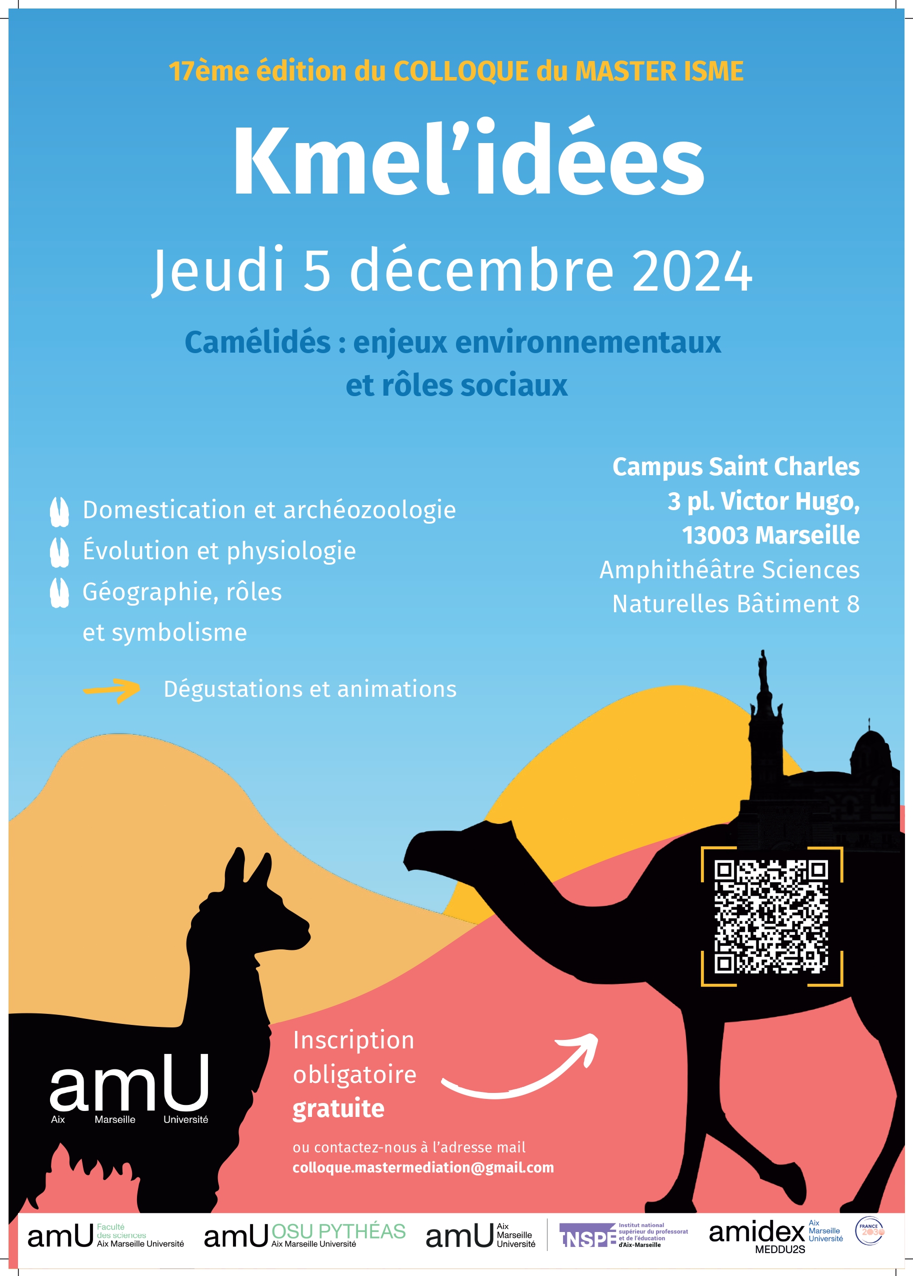 2024 – Kamel’idées : Un colloque sur les Camélidés