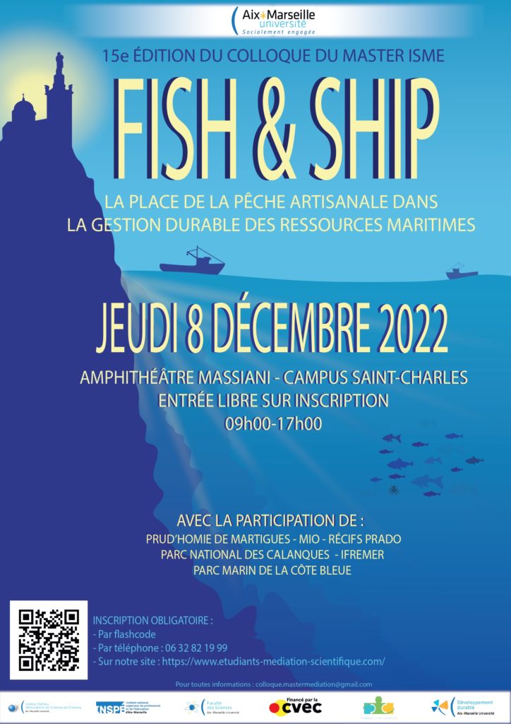 2022 – colloque « Fish & SHIP : un colloque sur la pêche artisanale